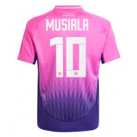 Fotbalové Dres Německo Jamal Musiala #10 Venkovní ME 2024 Krátký Rukáv